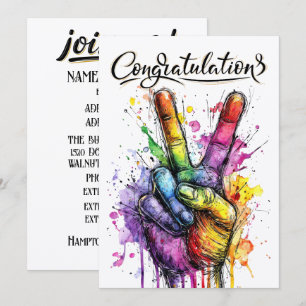 GRATULATION EINLADUNG