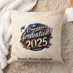 "Gratulation Graduate 2025" Kissen