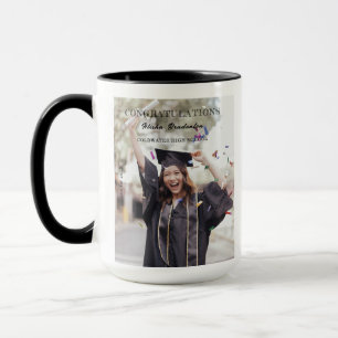 Gratulation Graduate Foto HIgh School Uni Tasse