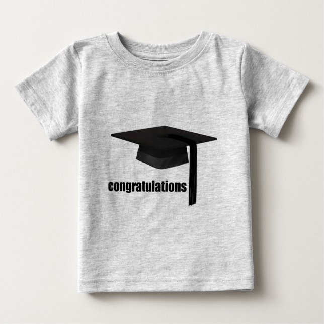 Gratulation Graduation Cap Baby T-shirt (Vorderseite)
