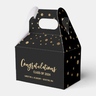 Gratulation Klasse der 2024 Abschluss Custom Geschenkschachtel