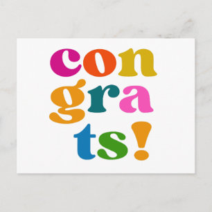  Gratulation Postkarte