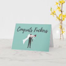Gratulation zur Hochzeit Grußkarte