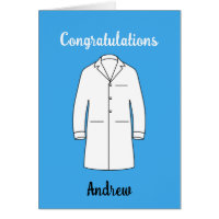 Gratulation zur White-Coat-Zeremonie Arzt