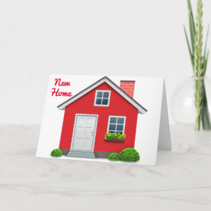 "GRATULATIONEN" AUF IHRER **NEUEN ZUHAUSE**-KARTE KARTE