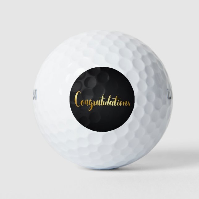 ***GRATULATIONEN*** GOLFBALLS GOLFBALL (Vorderseite)
