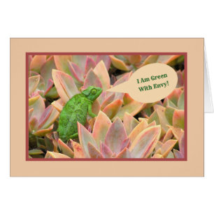 GRATULATIONEN/ICH BIN MIT ENVY/GRÜNEN LIZARD GRÜNE