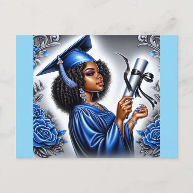 GRATULATIONEN ZU DIESEM TAG POSTKARTE (Vorderseite)