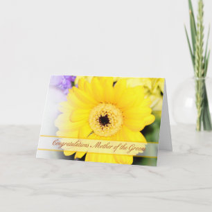 Gratulationskarte für die Mutter des Bräutigams mi Karte