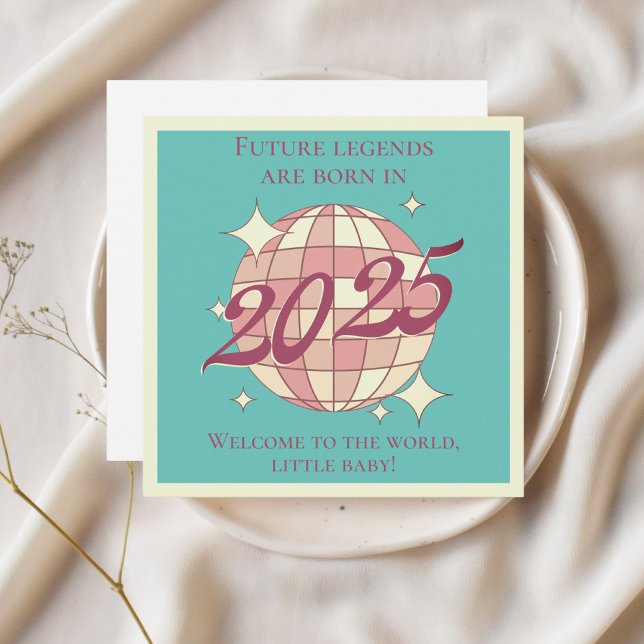 Gratulationskarte Neugeborenes 2025 Neue Eltern (Von Creator hochgeladen)