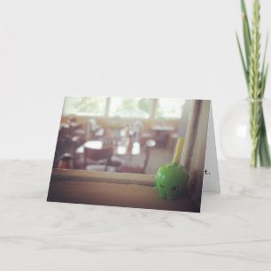 Gratulationskarte "Sour Green Apple" Karte