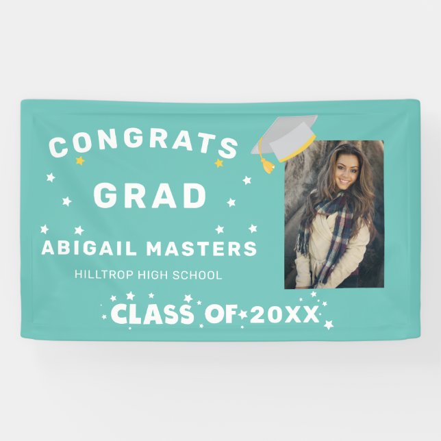 gratulieren grad stars Foto Party-Banner Banner (Horizontal)
