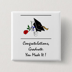 gratulieren scroll und Rose Button