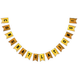 ☆ GRATULIERUNGEN für den benutzerdefinierten Banne Wimpelkette