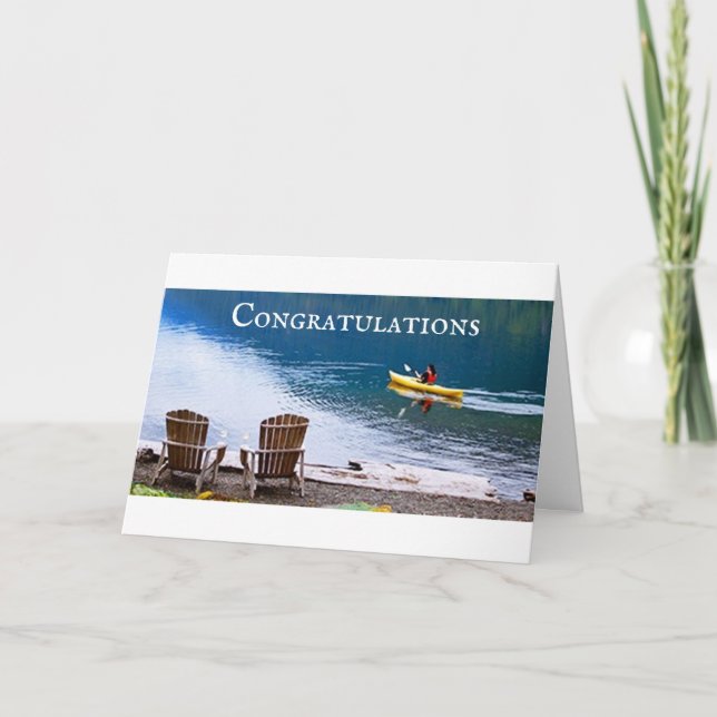 GRATULIERUNGEN ZU IHRER **ERSTATTUNG** KARTE (Vorderseite)