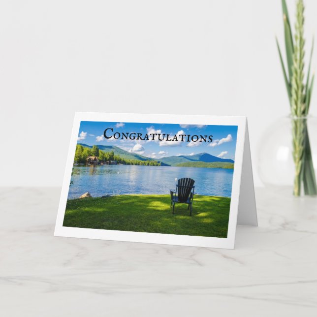 GRATULIERUNGEN ZU IHRER **ERSTATTUNG** KARTE (Vorderseite)