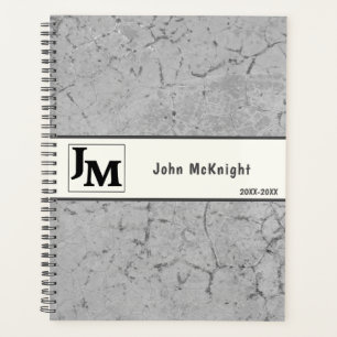 Grau Asphalt Grunge Masculine Design Planer