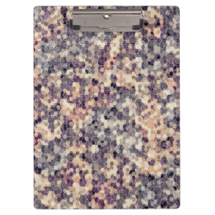 grau, beige geometrisch klemmbrett