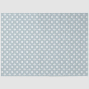 Grau Blau mit Whity Daisy-Whity Seidenpapier