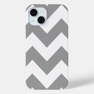 Grau Bold Zickzack Case-Mate iPhone Hülle