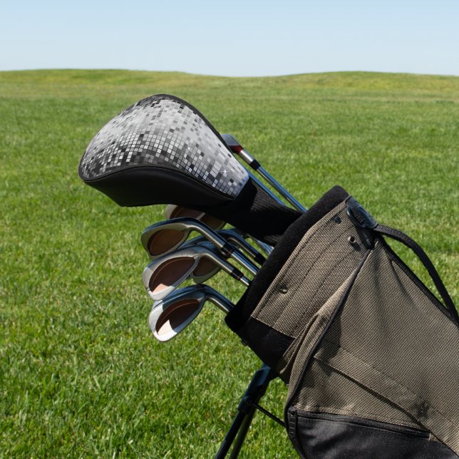 Grau-Diskothek, Glitzern Golf Headcover (In SItu)