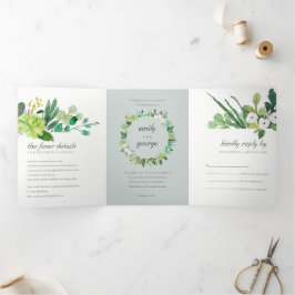 GRAU ERFOLGREICHE GEWÄSSERSPEICHERUNG DREIFACH GEFALTETE EINLADUNG