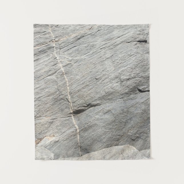 Grau-Felsansicht Wandteppich (Vorderseite)