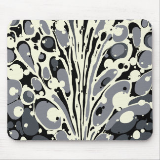 Grau gemarmortes Mousepad