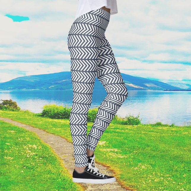 grau Gemustert Leggings (Von Creator hochgeladen)