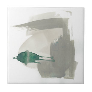 Grau-Grüne Gesten Fliese