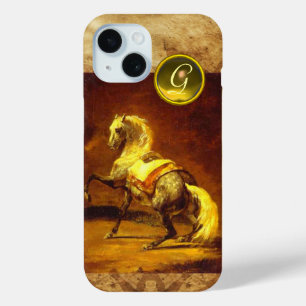 GRAU-HORSE-MONOGRAMM Case-Mate iPhone HÜLLE