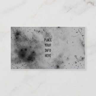 Grau in der Raum-Visitenkarte Visitenkarte