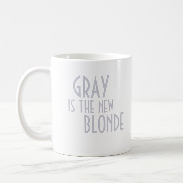 Grau ist die neue blonde Tasse (Links)