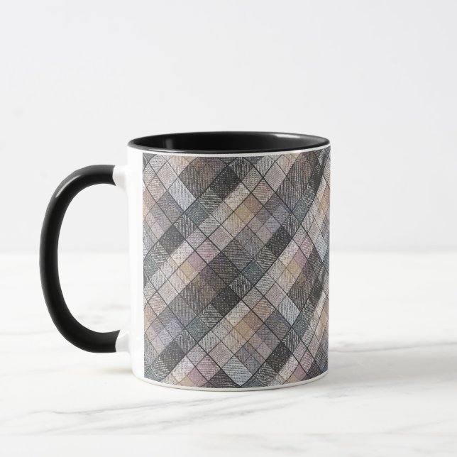 grau kariert. tasse (Links)