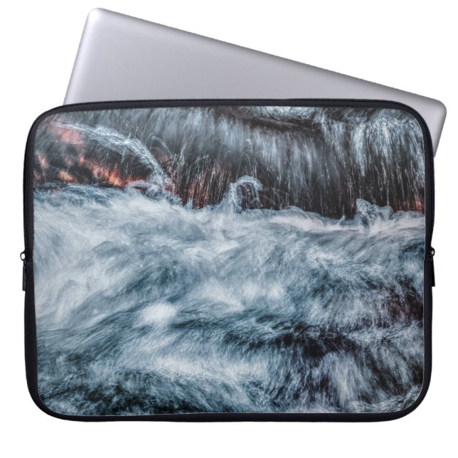 Grau Laptopschutzhülle (Vorderseite)