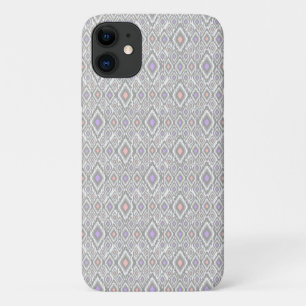 Grau, Lila, Korallen, Diamanten auf weiß Case-Mate iPhone Hülle