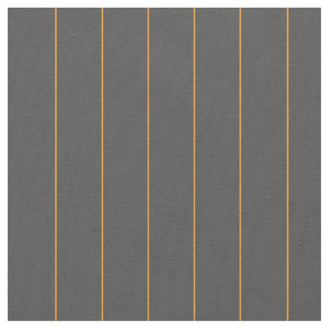 Grau mit Orange Pinstripes Stoffe (Nahaufnahme)