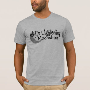Grau Moonshine T-Shirt - weiße Beleuchtung