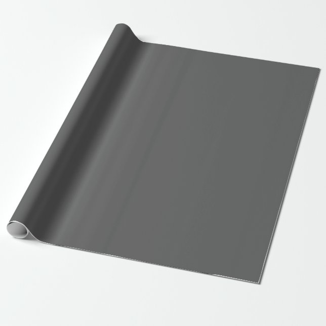 Grau Nr. 1, graues Wrapping Paper Geschenkpapier (Ungerollt)