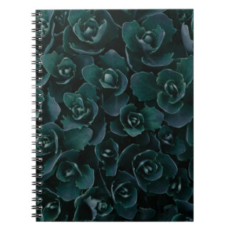 GRAU PETAL BLUME IM BLUME NOTIZBLOCK