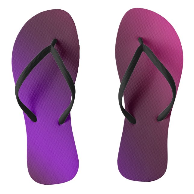 grau, rosa lila flip flops (Fußbett)