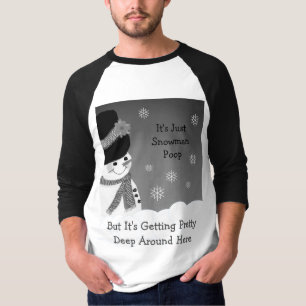 Grau Schwarz Und Weiß Lustig T-Shirt