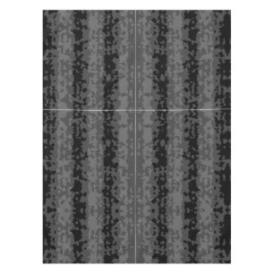 Grau Schwarzes Unregelmäßiges Abstractes Musterdes Tischdecke
