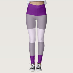 Grau Sexuelle Pride-Flagge Leggings