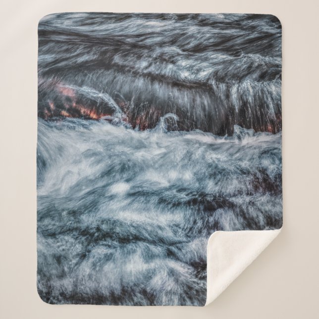 Grau Sherpadecke (Vorderseite)