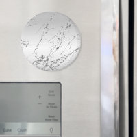 Grau Silber Glitzerndes Faux Glitter