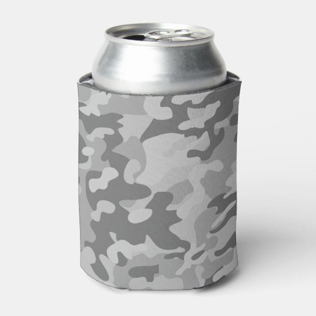 Grau-Silber-Styli aus der militärischen Camouflage Dosenkühler (Kanne Vorderseite)