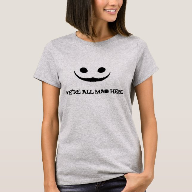 Grau sind wir alle wütendes hier Creepy T-Shirt (Vorderseite)