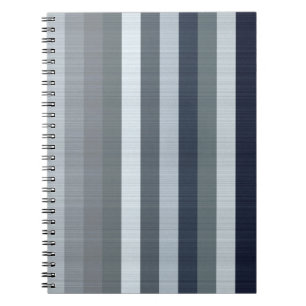 Grau-Streifen Notizblock