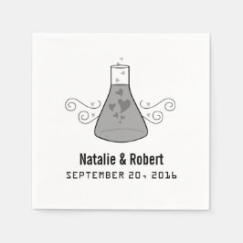 Grau Sweet Chemistry Paper Napkins Serviette